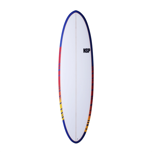 NSP Magnet 6´8" PU Sunburst FTU Surfboard